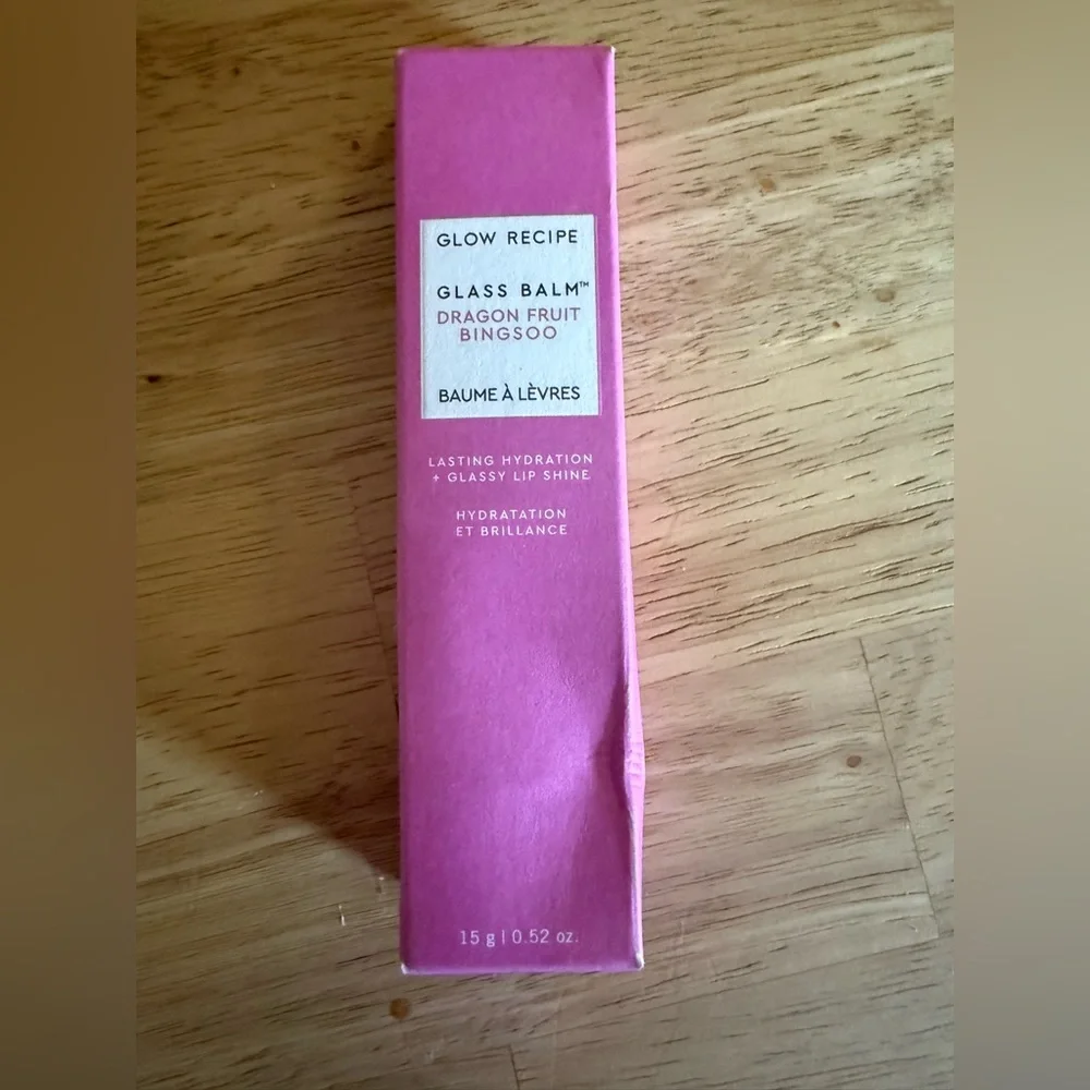 💛 2/$25 GLOW RECIPE Glass Balm Lip Treatment for Shine & Hydration